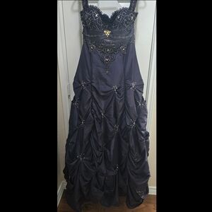 Maggie Sottero Flirt Collection Royal Purple Gown Sz 14
